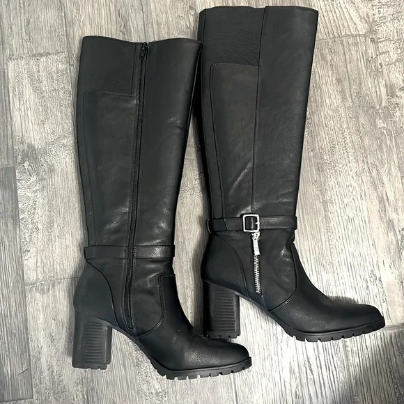 Kelly & Katie boots, black, 8.5 - Picture 1 of 7